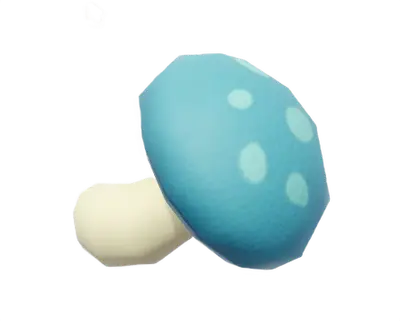 Shiitake Estranho (Azul)