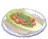Taco com Alface e Vegetais Silvestres