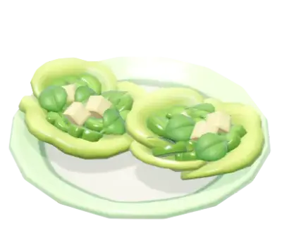 Taco com Alface e Samambaia Selvagem