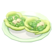 Taco com Alface e Samambaia Selvagem