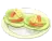 Taco com Alface e Alho-Mostarda Selvagem