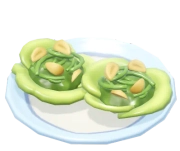 Taco com Alface e Bardana Selvagem