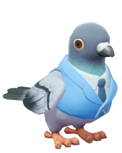 Pombinho Cavalheiro Azul