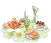 Jantar à luz de velas