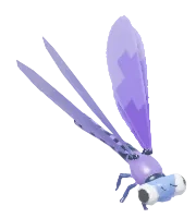 Donzelinha-vermelha-grande de Blocos Roxa
