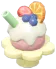 Raspadinha de Frutas na Tigela de Blocos