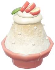 Raspadinha de Maçã na Tigela de Blocos
