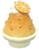 Raspadinha de Tangerina na Tigela de Blocos