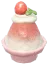 Raspadinha de Morango na Tigela de Blocos