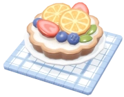 Torta de Frutas com Verbena