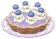 Torta de Mirtilo com Verbena