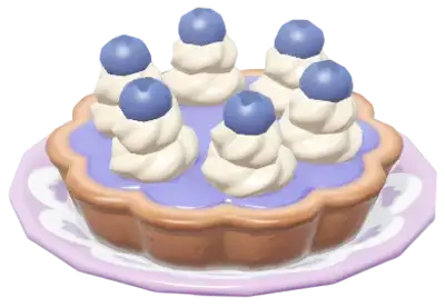 Torta de Mirtilo com Verbena