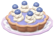 Torta de Mirtilo com Verbena