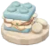 Hambúrguer de Blocos com Champignon