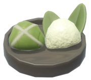 Zongzi Triangular de Arroz Branco