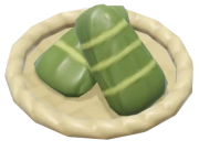 Zongzi Retangular de Arroz Branco