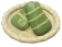 Zongzi Retangular de Arroz Branco