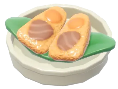 Pillow-Shaped Egg Yolk & Pork Zongzi
