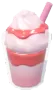 Milkshake de Framboesa
