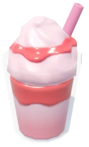 Milkshake de Framboesa