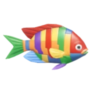 Peixe-palhaço de Blocos Colorido