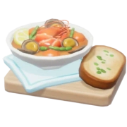 Caldo de Frutos do Mar com Tomate