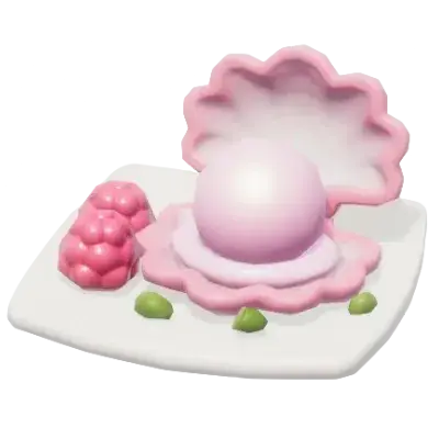 Bolo de Pérola com Framboesas