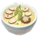 Chawanmushi de Uvas-da-Praia e Shiitake